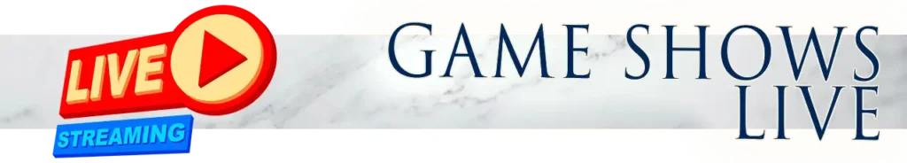 Popular live casino game shows available at online gambling sites in Canada.